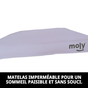 Matelas Waterproof Gris T-2 90x60x10 pour Animaux Confortable 2