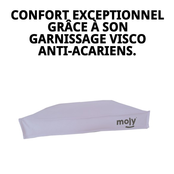 Matelas Waterproof Gris T-2 90x60x10 pour Animaux Confortable