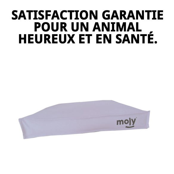 Matelas Waterproof Gris T-2 90x60x10 pour Animaux Confortable