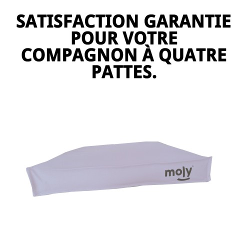 Matelas Waterproof Gris T-3 105x95x10 pour Animaux Confortable