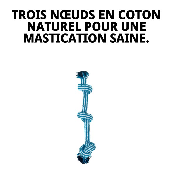 Mordeur interactif Navy 35 cm : Amusement et santé dentaire