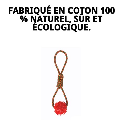 Lanceur avec Balle TPR pour Chiens - Jouet Amusant et Écologique