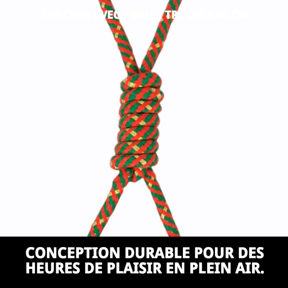 Lanceur avec Balle TPR pour Chiens - Jouet Amusant et Écologique