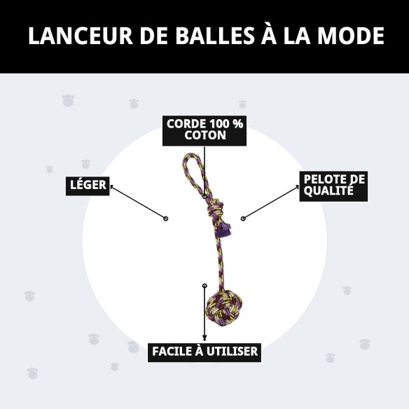 Lanceur de Balle Trendy : Amusement et exercice pour votre chien.