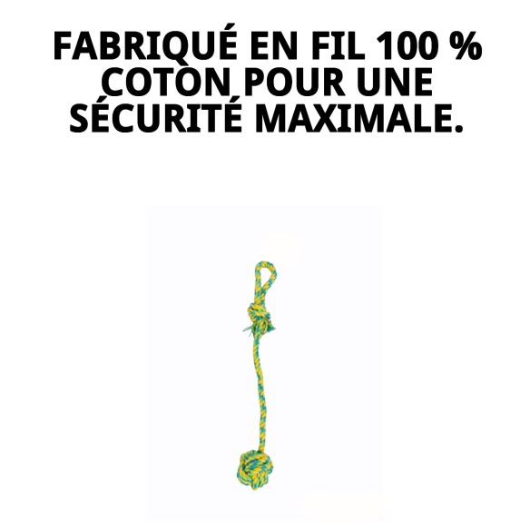 Mordeur Balle 45 cm Wow : Amusement et Santé pour votre Chien