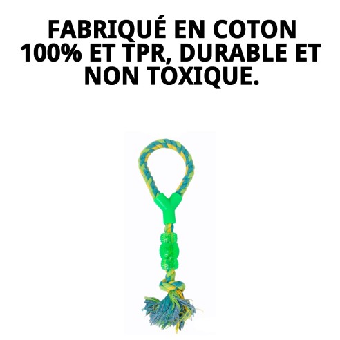 Mordeur Lanceur 40 cm : Amusement et Santé pour votre Chien