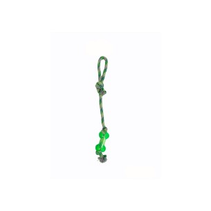 Mordeur TPR 50 cm Vert : Jouet Durable pour Chiens