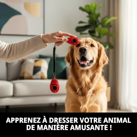 Entraînement au Clicker avec Mousqueton : Éduquez Votre Animal Facilement