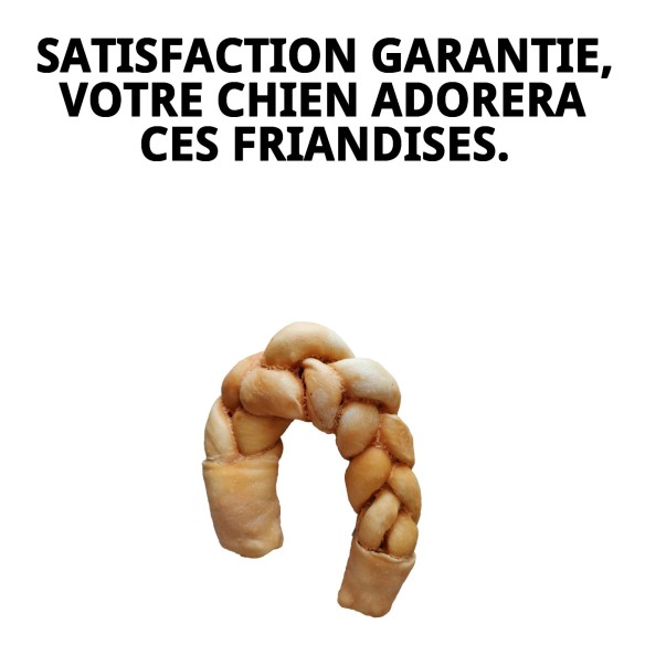 XMAS CRUTCH POULET 250GR : Snack Savoureux pour Grands Chiens