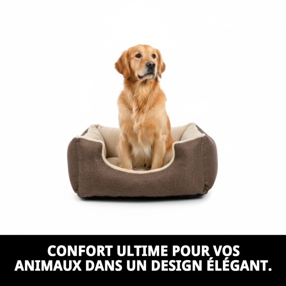 Cuna Douce Collection Marron T-2 pour Chiens et Chats