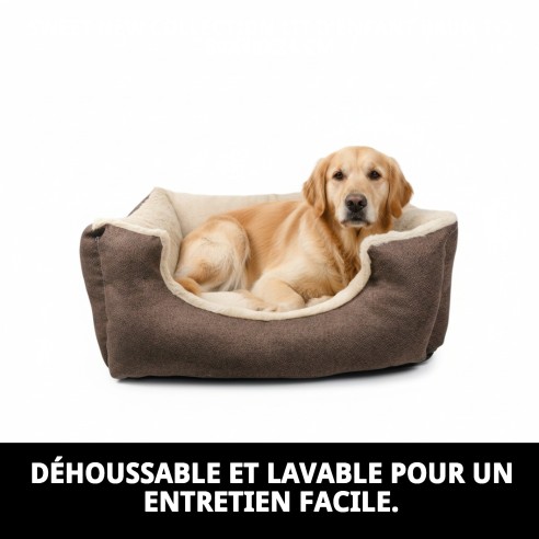 Cuna Douce Collection Marron T-2 pour Chiens et Chats