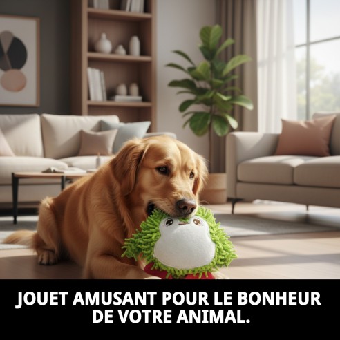 Jouet à mâcher Avocat Happy 12 cm pour votre animal de compagnie