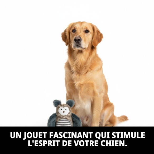 Jouet pour Chien Hibou 22 cm - Amusement Garanti