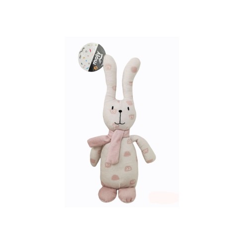 Peluche Lapin Tendance pour Chien - 25 cm de Plaisir