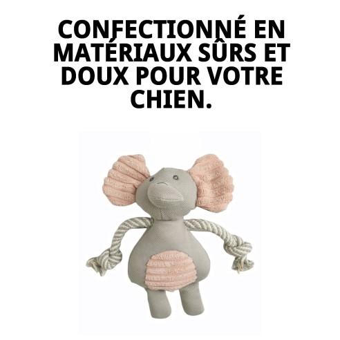 Peluche pour Chien Dumbo 25 cm - Compagnon Idéal pour Jouer