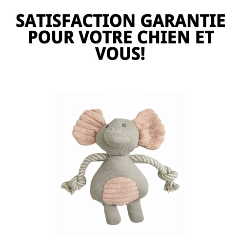 Peluche pour Chien Dumbo 25 cm - Compagnon Idéal pour Jouer