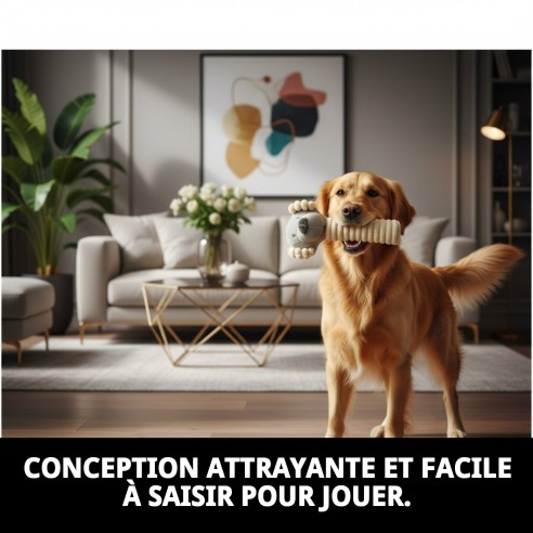 Peluche Ourson pour Chiens de 20 cm | Jouet Idéal et Sûr