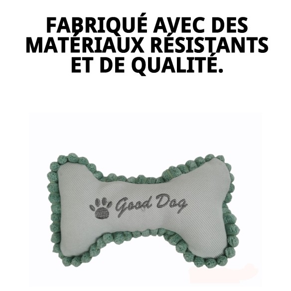 Os en Peluche pour Chien 20 cm - Amusement et Confort