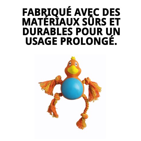 Jouet à Mordre pour Chien Poulet 21 cm - Amusement Garanti