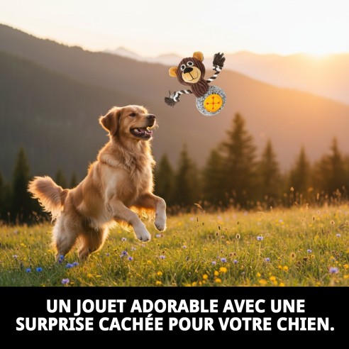 Peluche Chien 26 cm - Compagnon Idéal et Cadeau Parfait