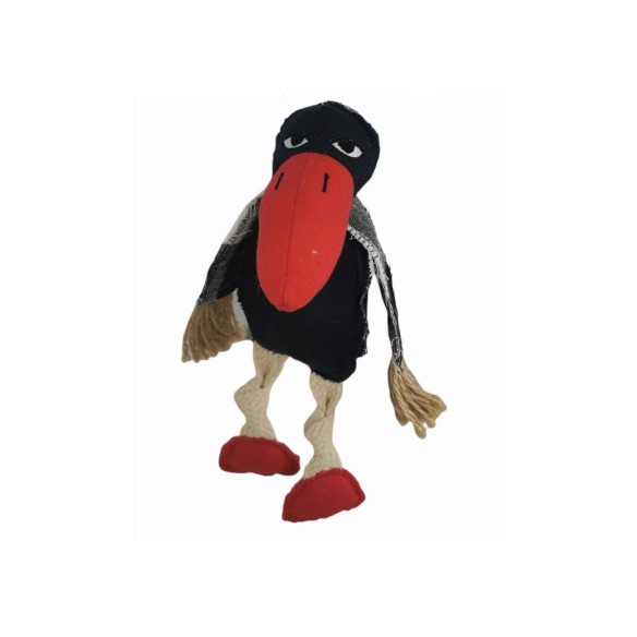 Peluche Tucan Crazy pour Chiens - 33 cm de Plaisir