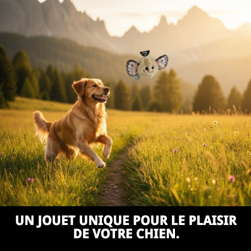 Jouet pour Chien Papillon 10 cm - Amusement Garanti