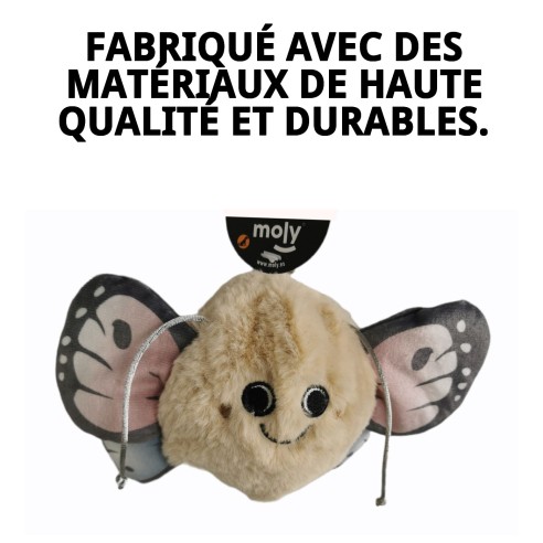 Jouet pour Chien Papillon 10 cm - Amusement Garanti