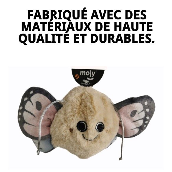 Jouet pour Chien Papillon 10 cm - Amusement Garanti
