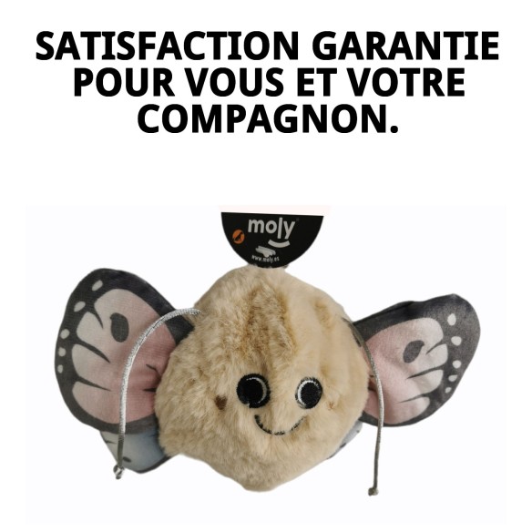 Jouet pour Chien Papillon 10 cm - Amusement Garanti