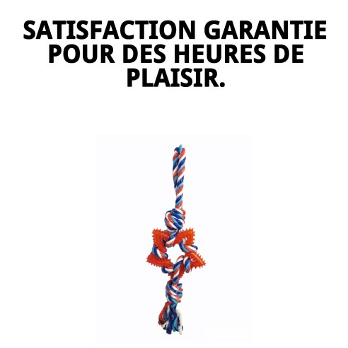 Lanceur Étoile Dentaire TPR 45cm : Joue et Prends Soin de Ton Animal de Compagnie