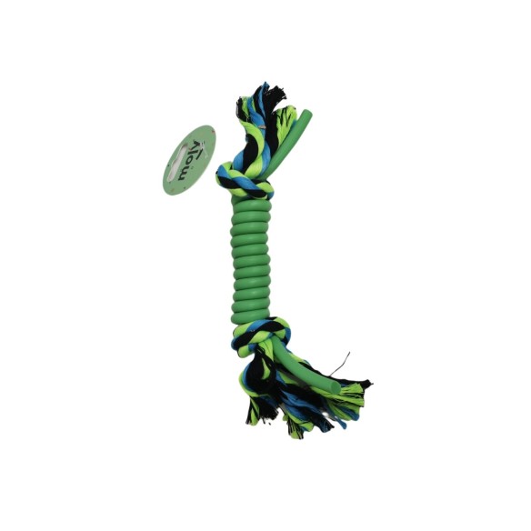 Mordeur en Silicone et Coton pour Animaux - 25 cm