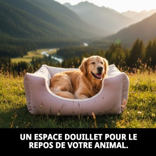 Cuna Rose T-1 DULCE NOUVELLE COLLECTION pour votre animal de compagnie. 2