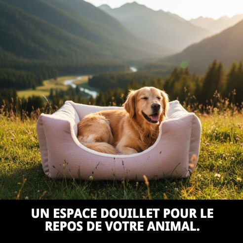 Cuna Rose T-1 DULCE NOUVELLE COLLECTION pour votre animal de compagnie.
