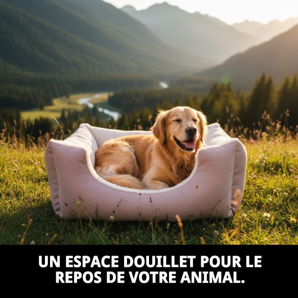 Cuna Rose T-1 DULCE NOUVELLE COLLECTION pour votre animal de compagnie.