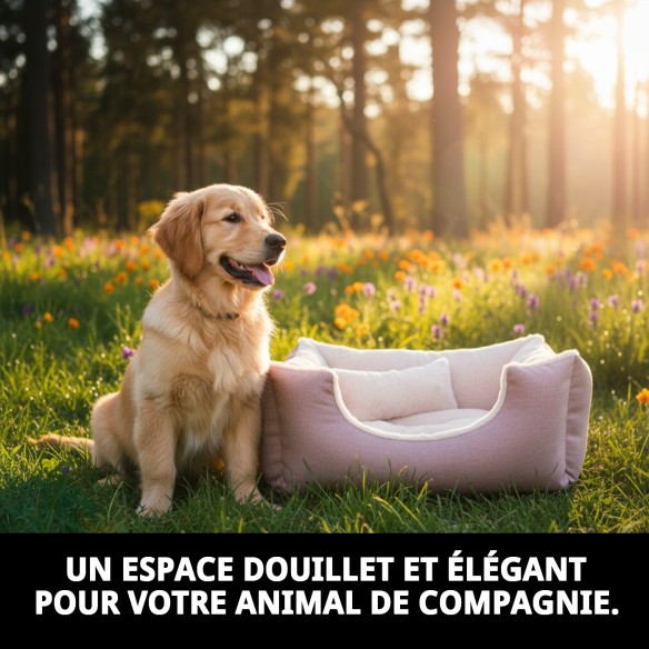 Cratère Rose T-2 60x48x24 cm - Douce Nouvelle Collection pour Animaux de Compagnie