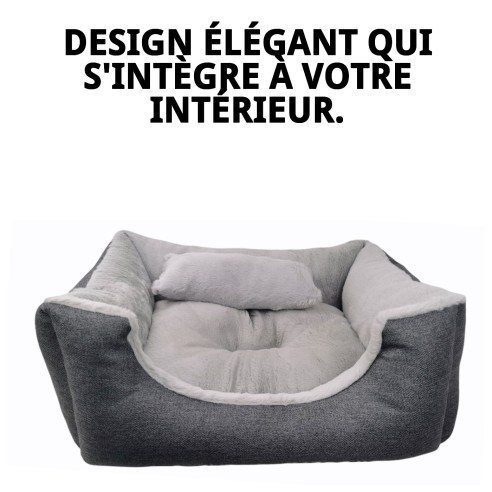 Lit gris T-4 pour chiens | Nouvelle collection Moly