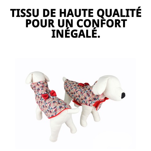 Manteau Damasco T-XS : Style et Confort pour votre Animal de Compagnie