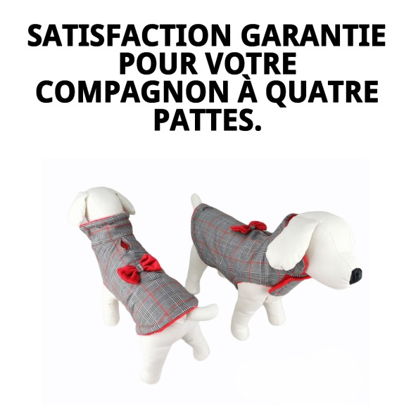 Manteau Enzo T-M : Style et Confort pour votre Animal de Compagnie