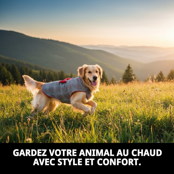 Manteau Enzo T-S pour Animaux de Compagnie : Style et Confort