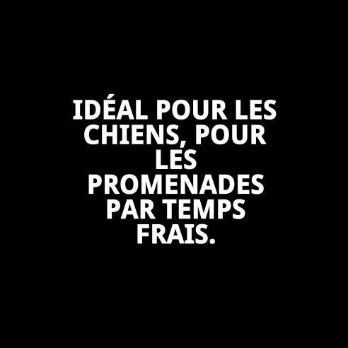 Manteau Enzo T-S pour Animaux de Compagnie : Style et Confort