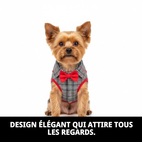 Manteau Enzo T-XXS : Style et Chaleur pour votre Animal de Compagnie