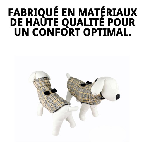 Manteau Biel T-M pour Animaux de Compagnie : Chaleur et Style 2023