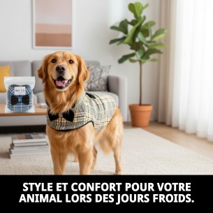Manteau Biel T-S : Style et Chaleur pour Votre Animal de Compagnie 2