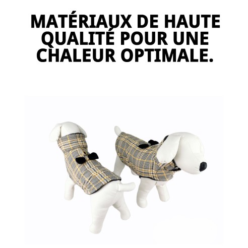 Manteau Biel T-S : Style et Chaleur pour Votre Animal de Compagnie