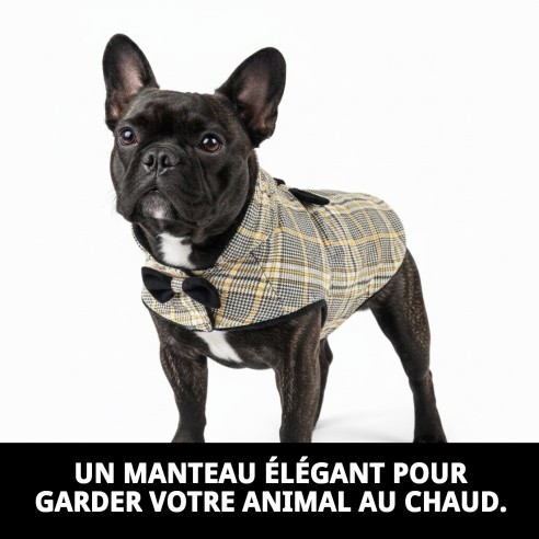 Manteau Biel T-XS : Style et Chaleur pour votre Animal de Compagnie
