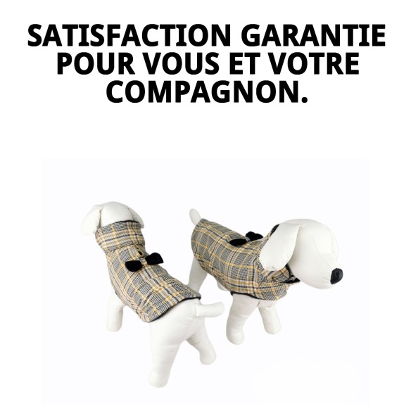 Manteau Biel T-XS : Style et Chaleur pour votre Animal de Compagnie