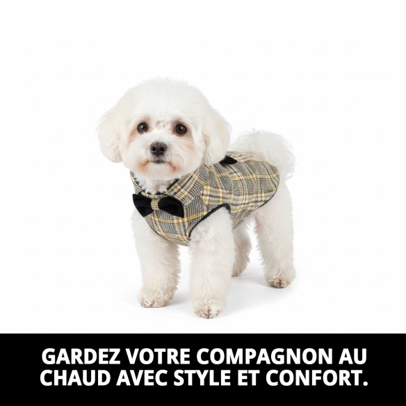 Manteau Biel T-XXS : Chaleur et Style pour votre Animal de Compagnie