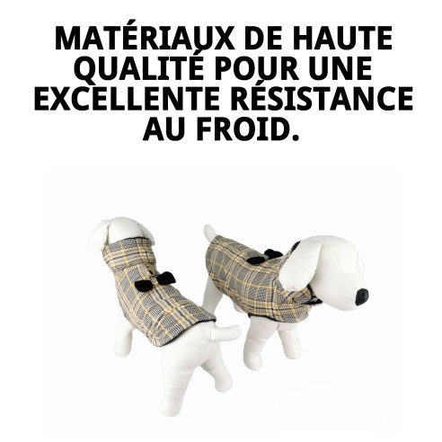 Manteau Biel T-XXS : Chaleur et Style pour votre Animal de Compagnie