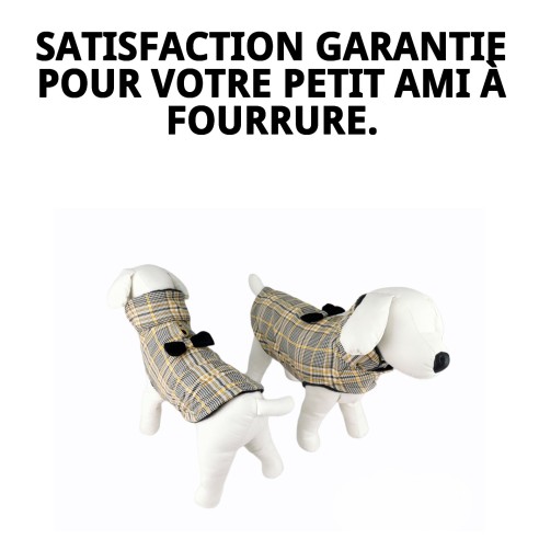 Manteau Biel T-XXS : Chaleur et Style pour votre Animal de Compagnie