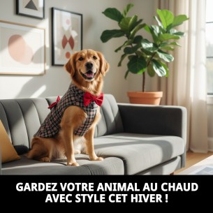 Manteau Izan T-L pour Animaux : Style et Chaleur Idéale 2